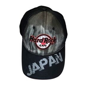 🔥 Hard Rock Cafe Tokyo Japan Black Strap back Hat. Bargain Price!! 🔥